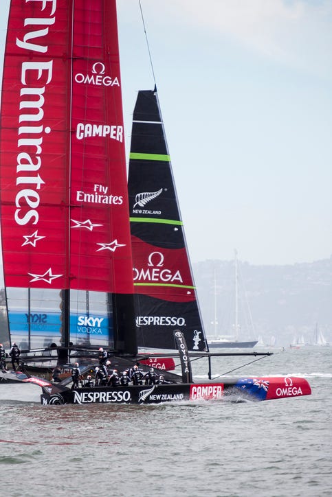 Emirates Team New Zealand’s — Archive picture