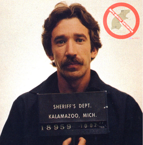 Tim Allen’s Mugshot