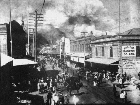 The Great Honolulu Chinatown Fire of 1900