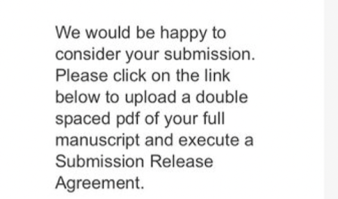 We would be happy to consider your submission. Please click on the link below to upload a double spaced PDF of your full manuscript and execute a Submission Release Agreement.