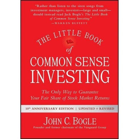 The Little Book of Common Sense Investing by John C. Bogle, best books for investing in 2021