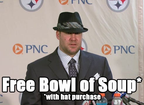 Ben Roethlisberger Fedora Hat