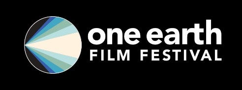 Logo for One Earth Film Festival in Chicago.