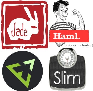 jade slim haml emmet