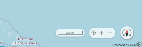 ol-kit basemap controls including zoom and compass control