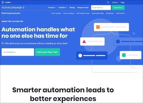 ActiveCampaign Marketing Automation - 10 Most Useful Online Marketing Tools