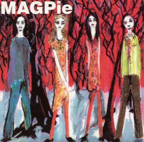 front of record cover for MAGPie’s Magpie album