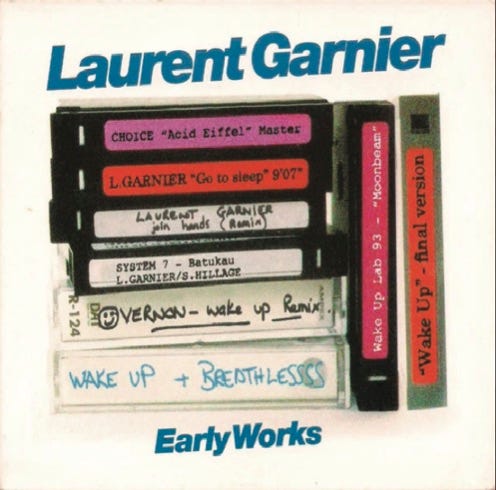 photo of album cover for Laurent Garniers’ Early Works