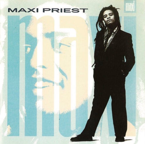 photo of album cover for Maxi Priest’s Maxi