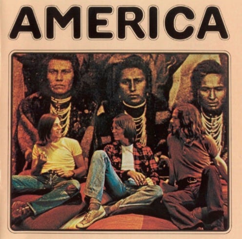 front of record cover for America’s America album