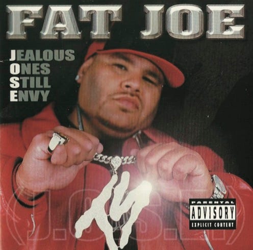 photo of album cover for Fat Joe’s Jealous Ones Still Envy