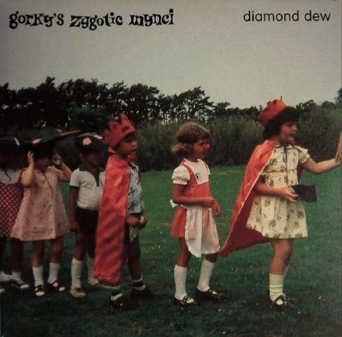 photo of single cover for Gorky’s Zygotic Mynci‘s Diamond Dew