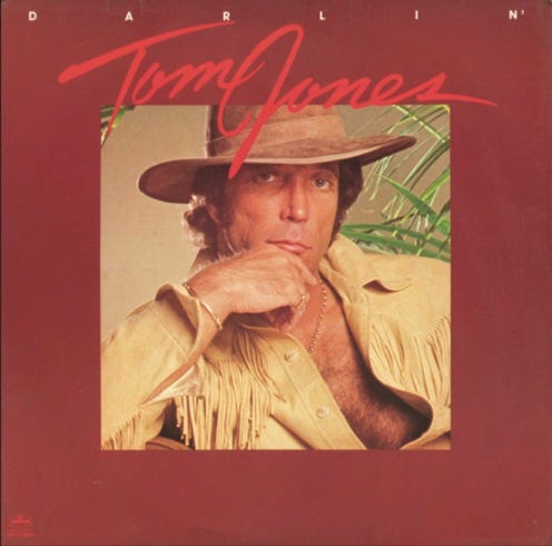 photo of album cover for Tom Jones’ Darlin’