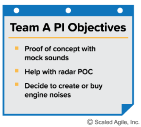 PI Objectives are vague and do not allow for an assessment of how well the ART achieves the set objectives. OKR
