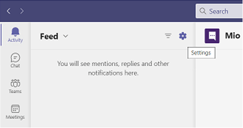 How do you handle notifications in Microsoft Teams?