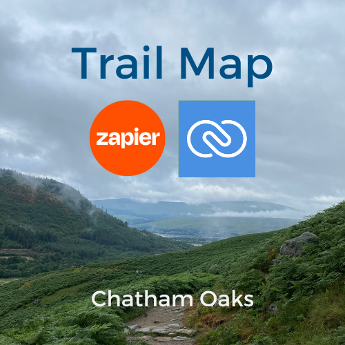 zoho crm zapier integration trail map