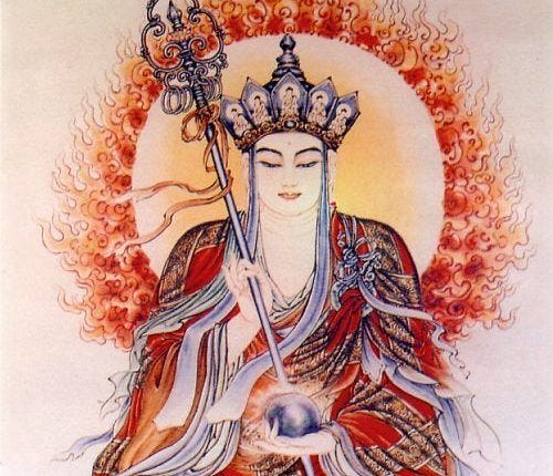 Earth-womb Bodhisattva, Bodhisattva