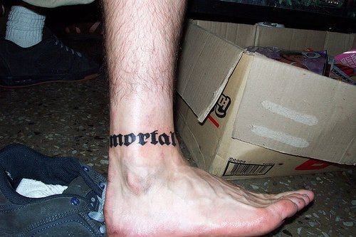 Ankle Tattoo 1080