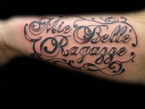 Phrase tattoo 46