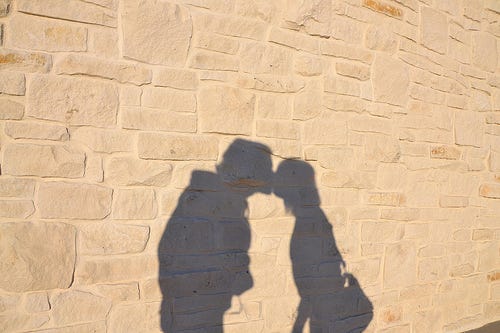 kissing shadows