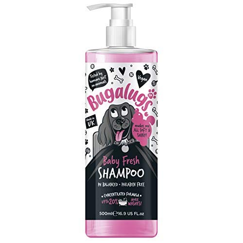 BUGALUGS Baby Fresh Dog Shampoo Dog Grooming Shampoo