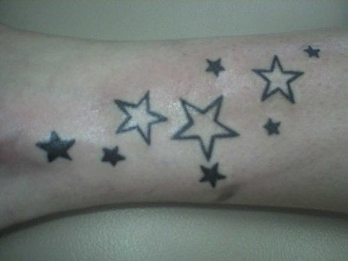 Ankle Tattoo 1049