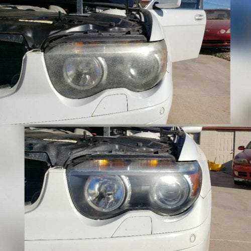 Headlight Restoration BMW
