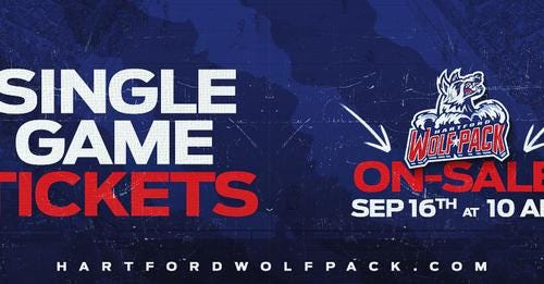 WOLF PACK SINGLE GAME TIX COMING 9/16