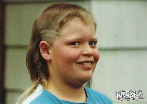 Mullet - the most disgusting haircut you've ever seen.