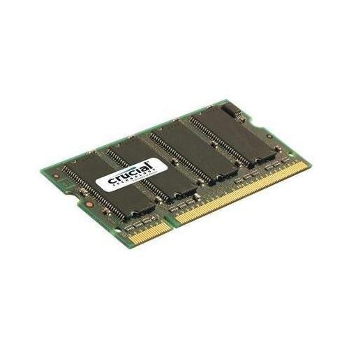 Crucial 1GB DDR SDRAM Memory Module - 1GB - 333MHz DDR333/PC2700 - DDR SDRAM - 200-pin SoDIMM