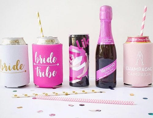 bachelorette party drinking games items for a party