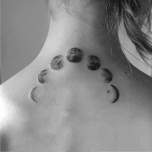 moon tattoos moon tattoos 4