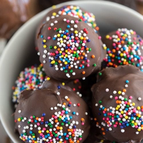 Nutella truffles