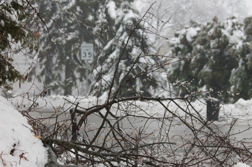 Feb 5 ice storm in MontoCo