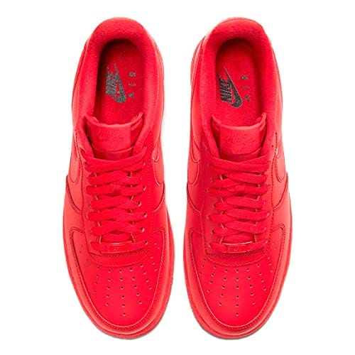 Nike Air Force 1 07 Lv8 1 Mens Cw6999-600 Size 9, University Red/University Red-black