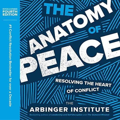 PDF The Anatomy of Peace: Resolving the Heart of Conflict By Arbinger Institute