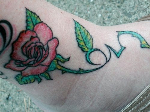 1061 Ankle Tattoo