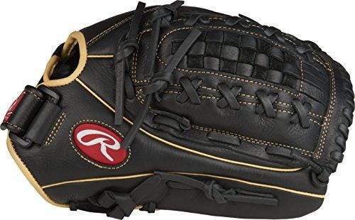 Rawlings Shut Out Regular Double-Laced Basket-Web 12-1/2 Softball Glove