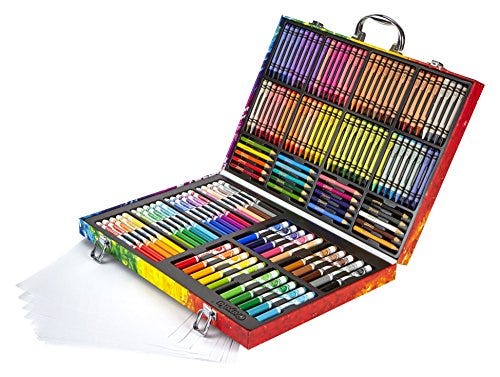 Crayola Inspiration Art Case: 140 Pieces, Art Set, Gifts for Kids and Adults