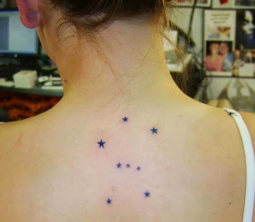 multi-star tattoo