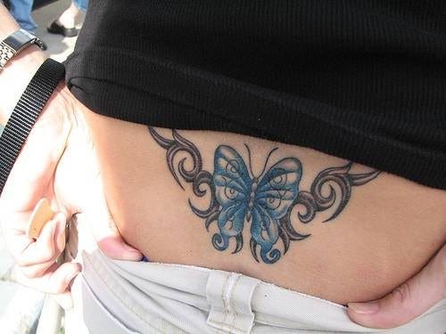 1061 butterfly tattoo