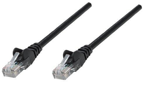 Intellinet Patch Cable, Cat5e, UTP, 10&#39;, Black