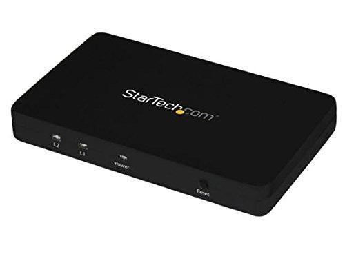 StarTech.com 4K HDMI 2-Port Video Splitter - 1x2 HDMI Splitter w/ Solid Aluminum Housing - 4K 30Hz