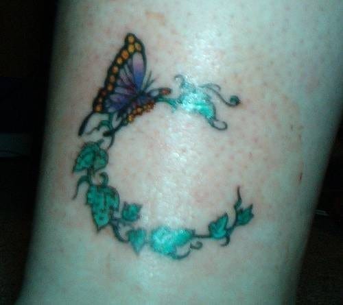 1065 butterfly tattoo