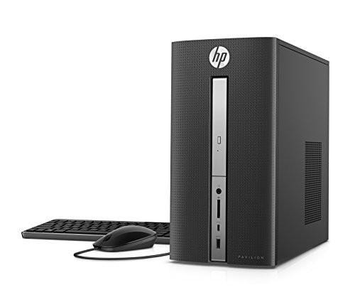 HP Pavilion 570-p000 570-p020 Desktop Computer - Intel Core i5 (7th Gen) i5-7400 3 GHz - 8 GB DDR4 SDRAM - 1 TB HDD - Windows 10 Home 64-bit - Tower