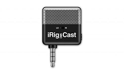 IK Multimedia iRig Mic Cast podcasting mic for smartphones and tablets