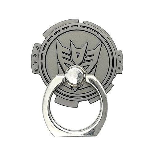 Transformers: [Official License] Swordfish Tech Phone Ring Grip &#038; KickStand Zinc Alloy 360Â° Rotation for Smartphones and Tablet iPhone or Android - Decepticon