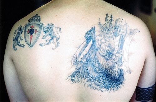 1056 Viking tattoo