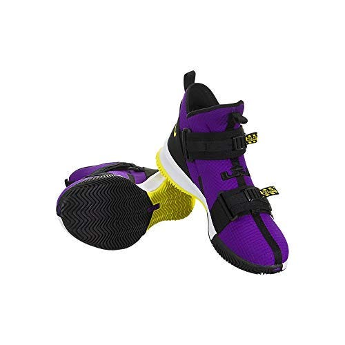 Nike Lebron Soldier XIII SFG Mens Ar4225-500, Voltage Purple / Dynamic Yellow-black, 8