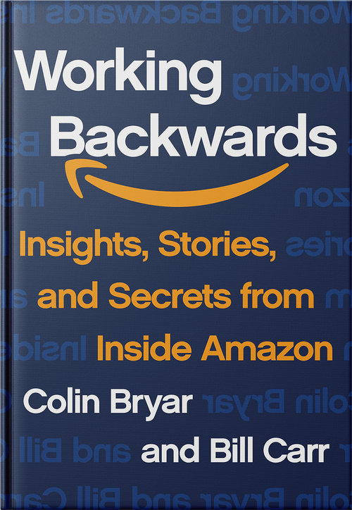 Working backwards book
